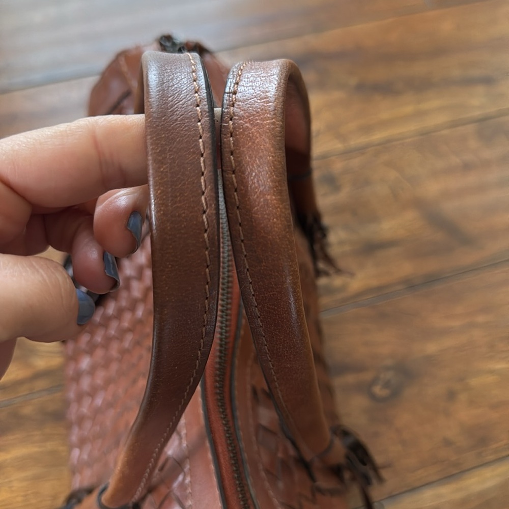 Noonday Collection Leather Bag View 3